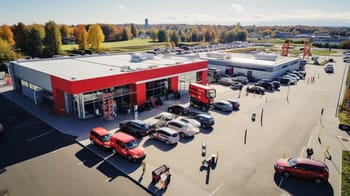 Bild Firmengelände von oben